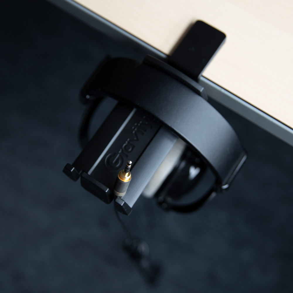 Suport d'auriculars per una taula GRAVITY HP HTC 01 B